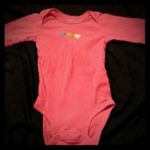 Newborn girl onesie